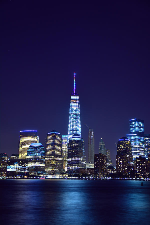 World Trade Center in Rainbow Photograph by Raymond Salani III