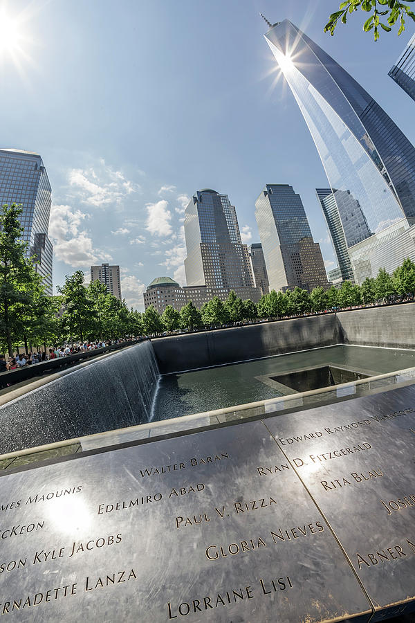 World Trade Center Memorial Photograph by Glenn Woodell
