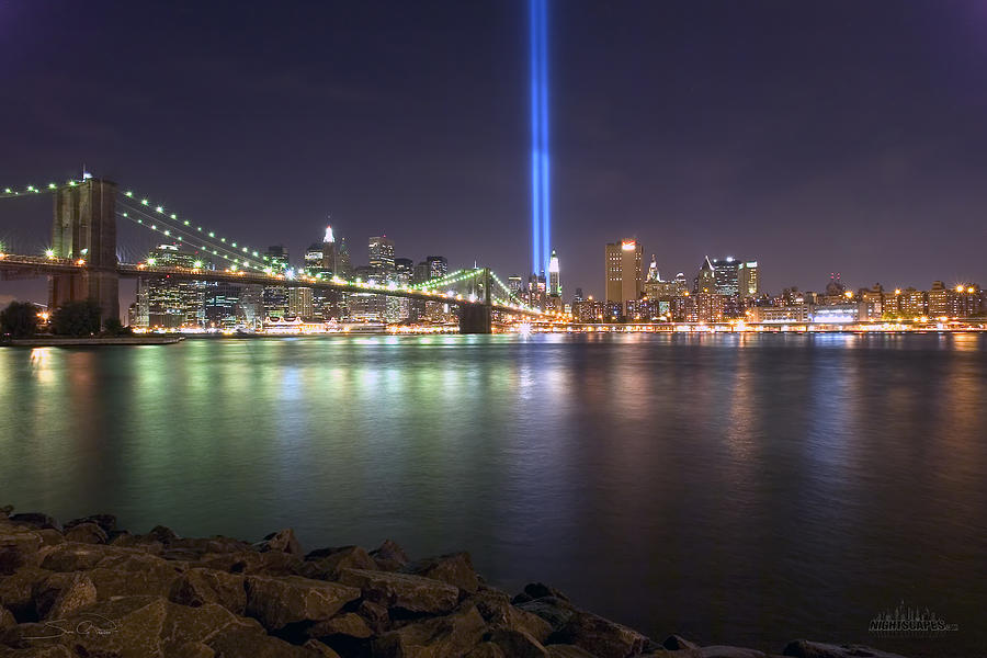 Nyc Photograph - World Trade Center Memorial by Shane Psaltis