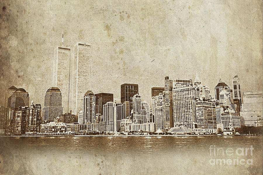 World Trade center - WTC Painting by Gull G