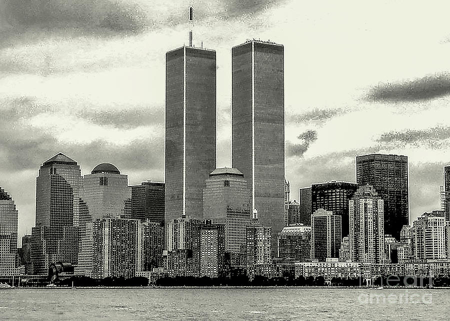 New York City Digital Art - World Trade Towers by Anthony Ellis