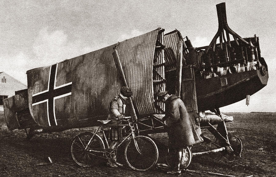 World War I: Airplane Photograph by Granger