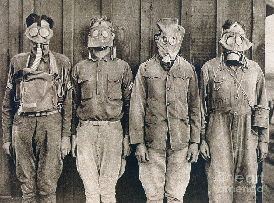 World War I: Gas Warfare Photograph by Granger