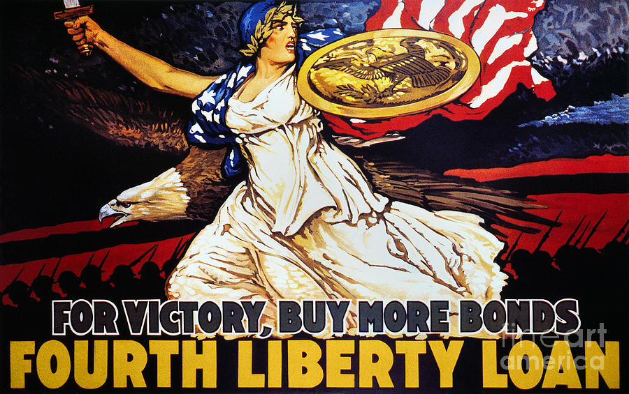 World War I: Liberty Loan Photograph by Granger