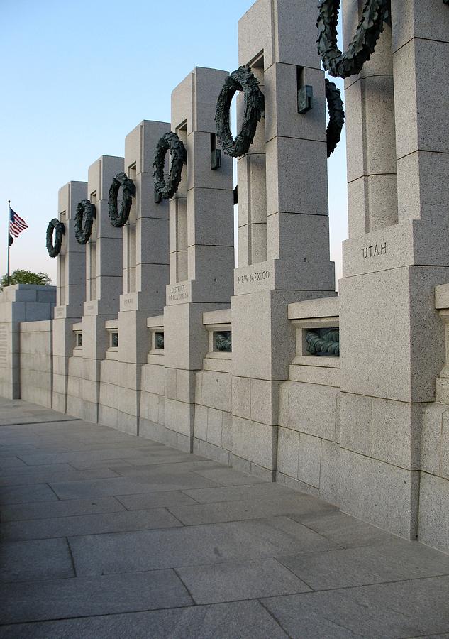 World War II Memorial Washington DC Photograph by Diane Leone - Fine ...