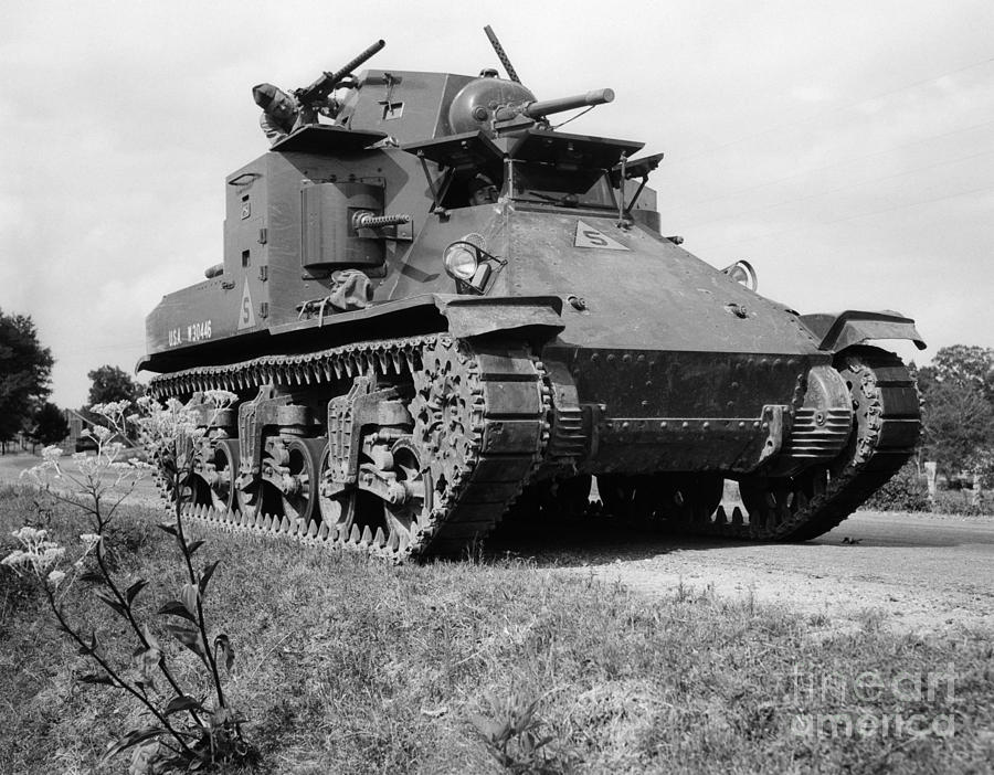 World War II Us Army Tank Photograph by H. Armstrong Roberts/ClassicStock