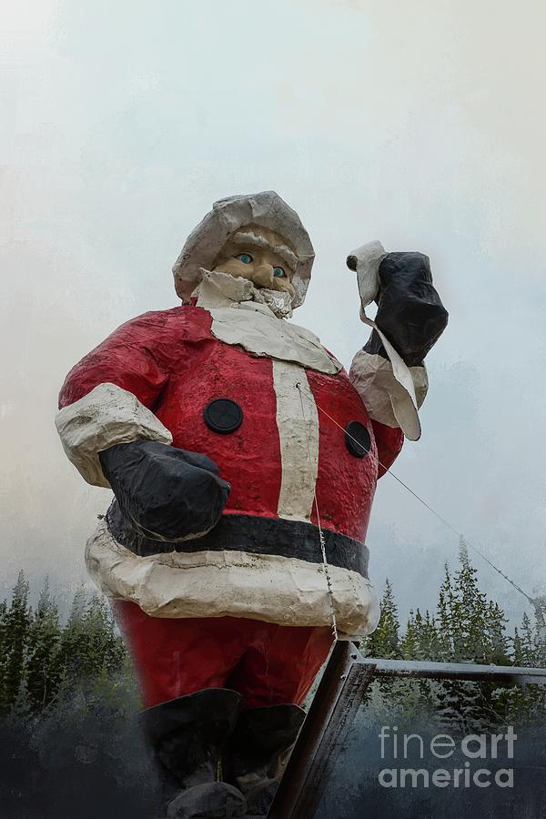 Santa Claus Photograph - Worlds Largest Santa Claus by Eva Lechner