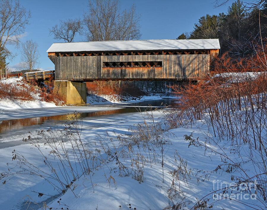 Worrall Covered Bridge Photograph by Steve Brown - Fine Art America