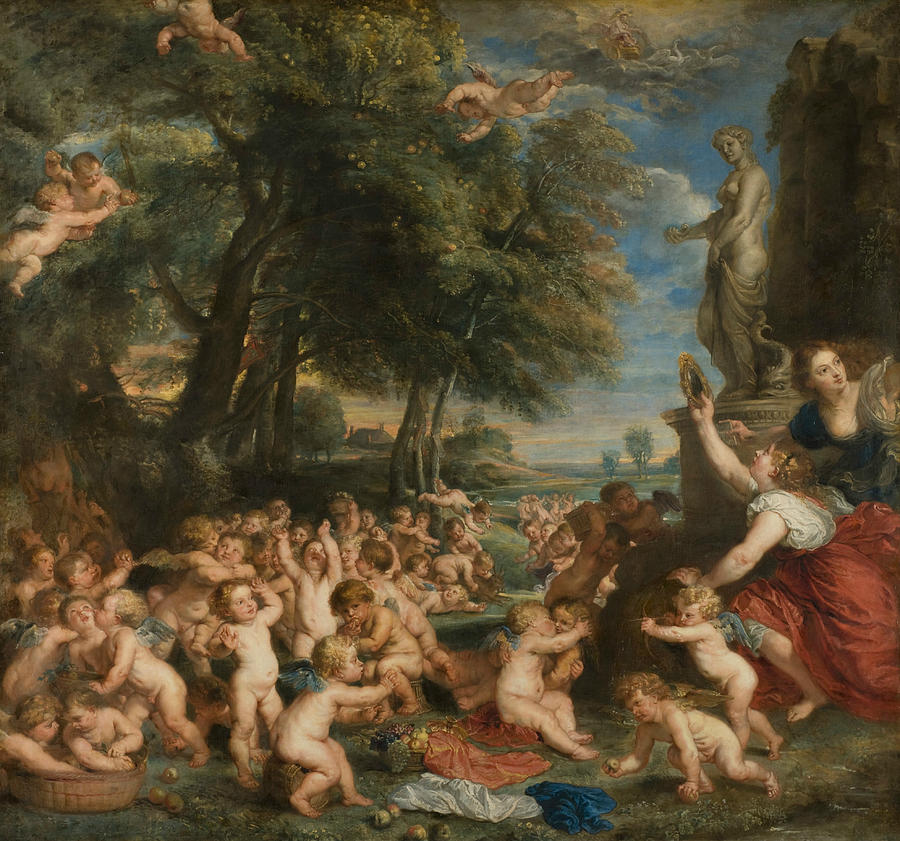 Worship of Venus Painting by Peter Paul Rubens