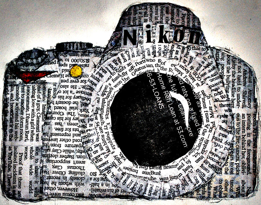 Camera Mixed Media - Worth 1000 Words by William Beasley