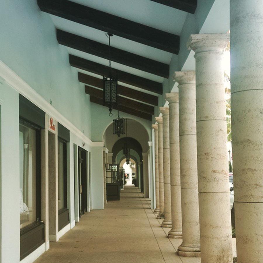 Architecture Photograph - Worth Avenue Palm Beach  FL by Rg Field