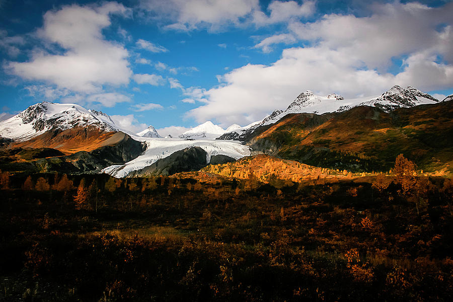 Worthington Glacier  Photograph by Benjamin Dahl