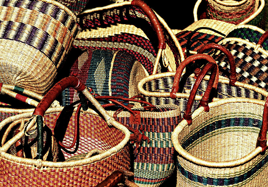 Woven Baskets Photograph by Diana Angstadt