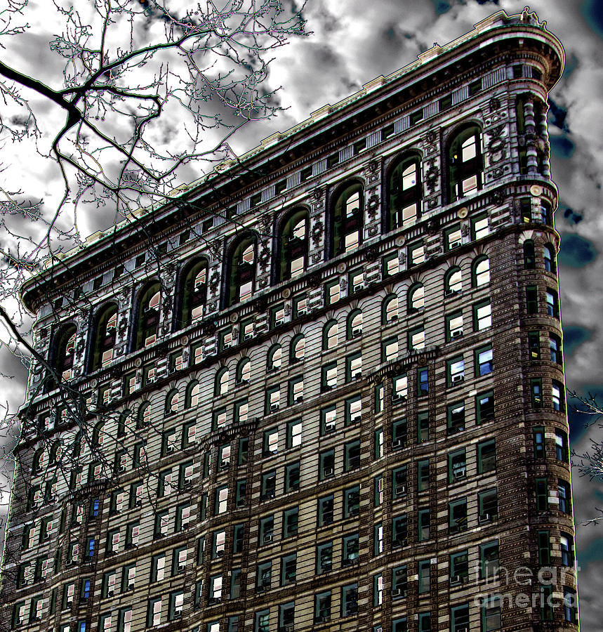 Architecture Photograph - Wow Factor Flatiron II by Chuck Kuhn