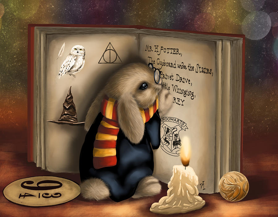 Harry Potter Painting - Wow Im Harry Potter by Veronica Minozzi