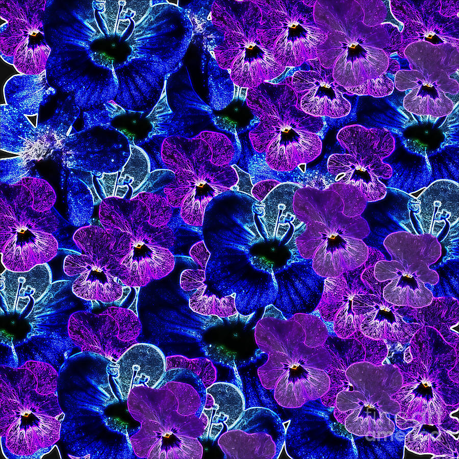 Wow Me Flowers Digital Art by Gayle Price Thomas