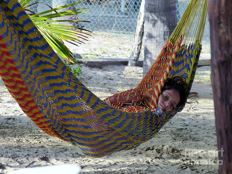 Wrapped In The Hammock Photograph by Rosanne Licciardi