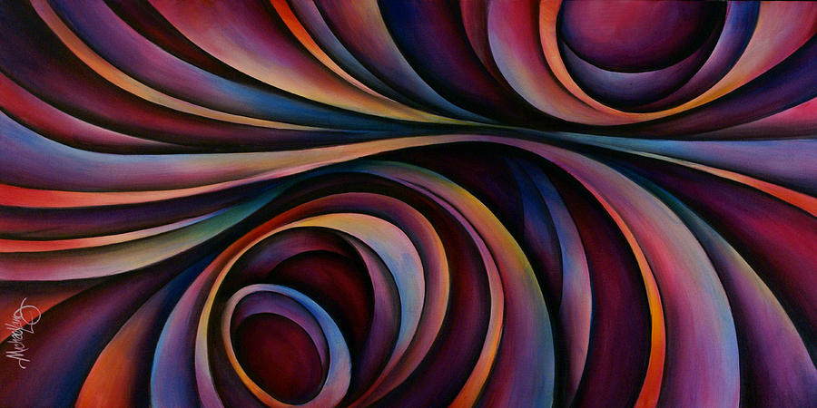 Wrapped Painting by Michael Lang
