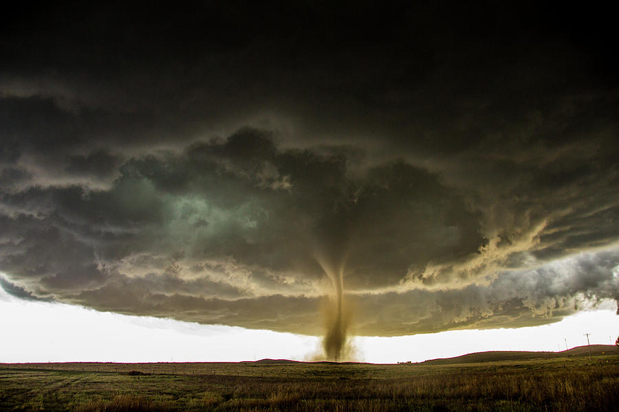 Nature Photograph - Wray Colorado Tornado 060 by NebraskaSC