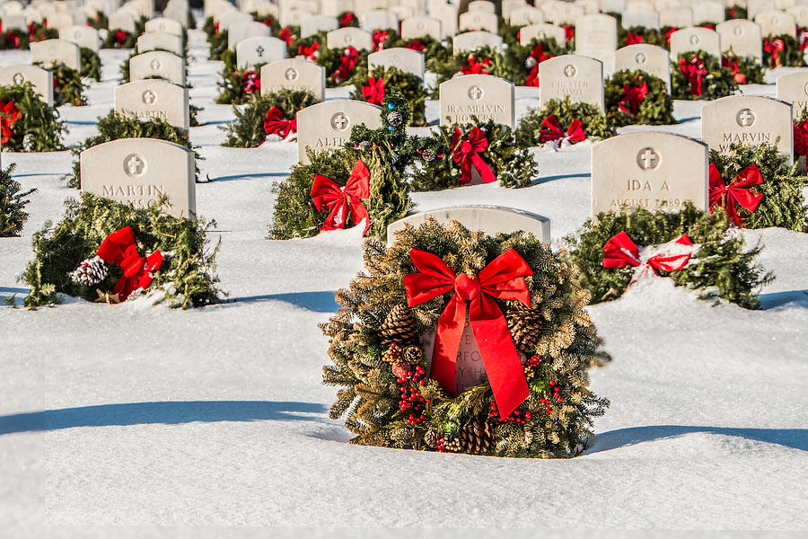Wreaths to Remember Photograph by Patti Deters