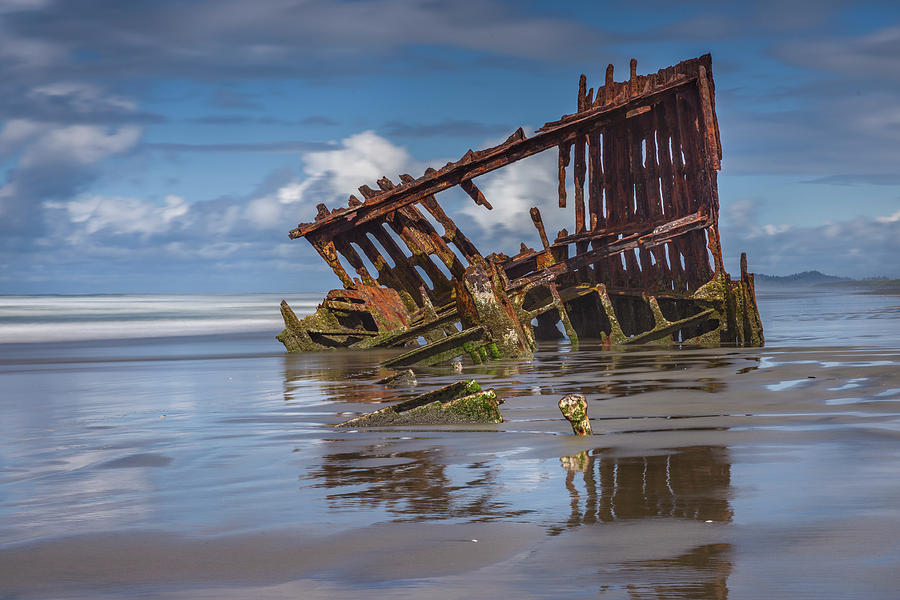 Wreck Of The Peter Iredale, #2 Fort Stevens, Oregon Photograph By John 