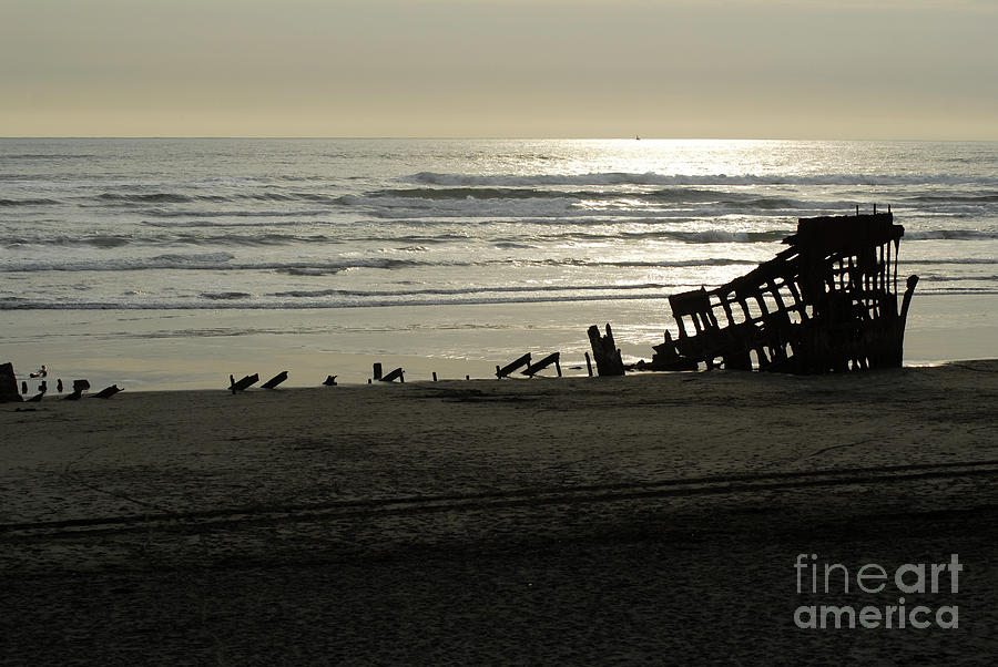 Wreck of the Peter Iredale Photograph by Denise Bruchman