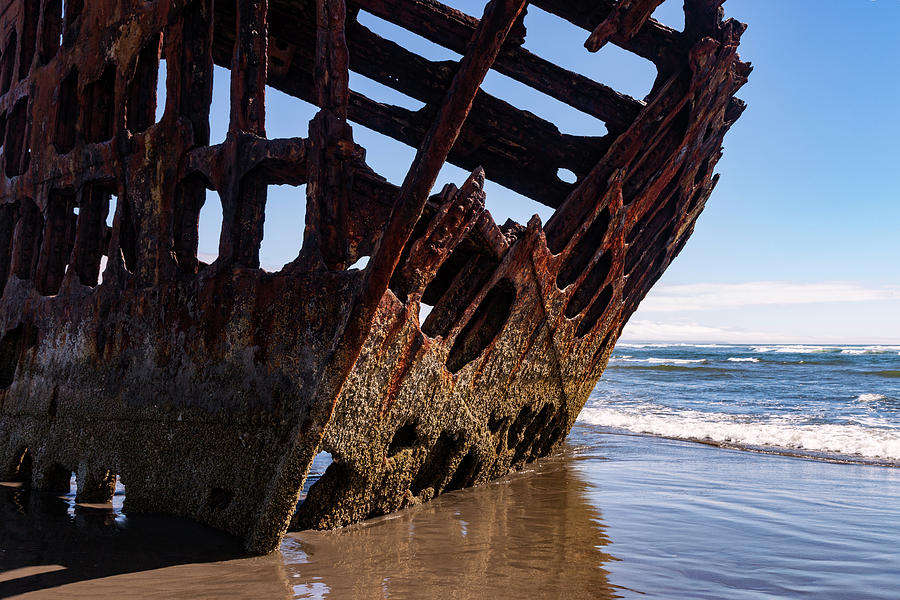 Wreck of the Peter Iredale Photograph by Rick Pisio