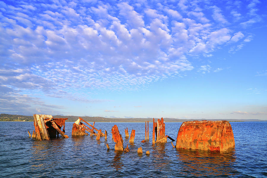 Wreck of the Platypus Photograph by Keith Hawley
