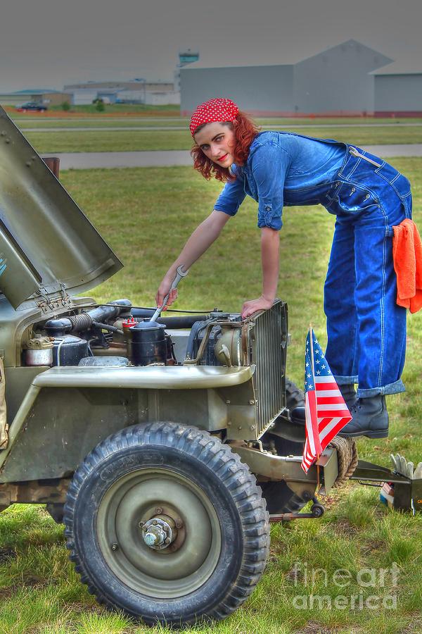 Wrench Girl Photograph by Jimmy Ostgard