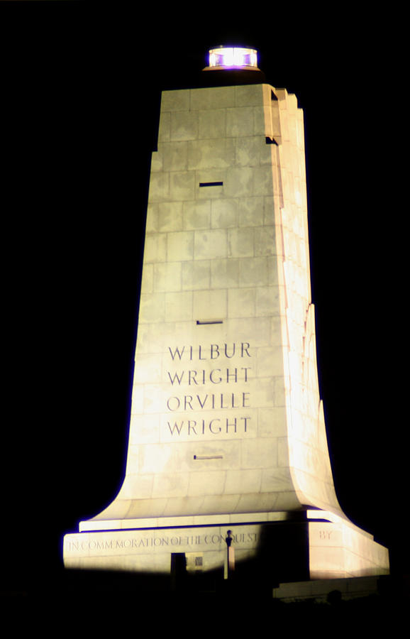 Wright Brothers Memorial Photograph by Karen Harrison Brown