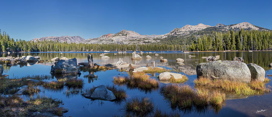 Wrights Lake Panorama Photograph by Jurgen Lorenzen