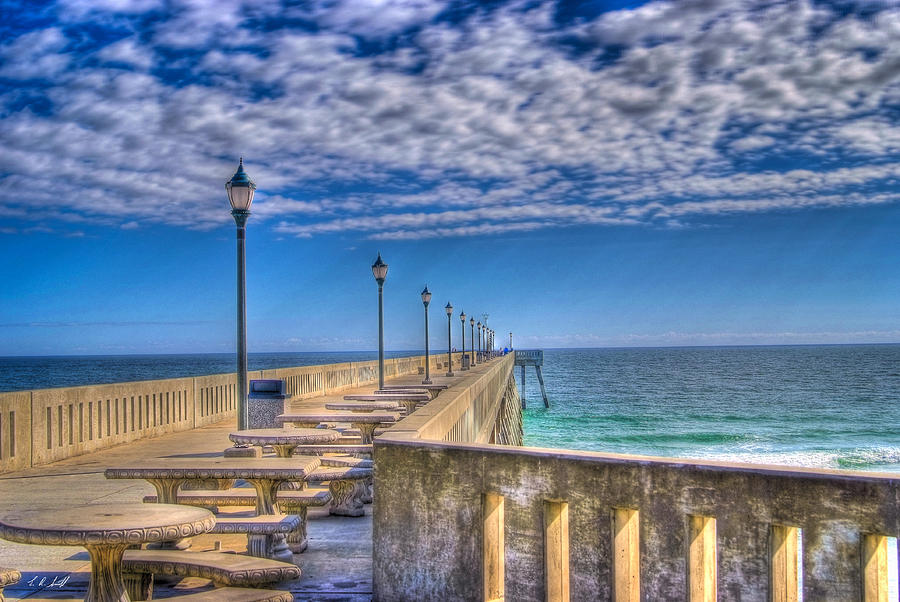 Wrightsville Beach Pier Photograph By E R Smith