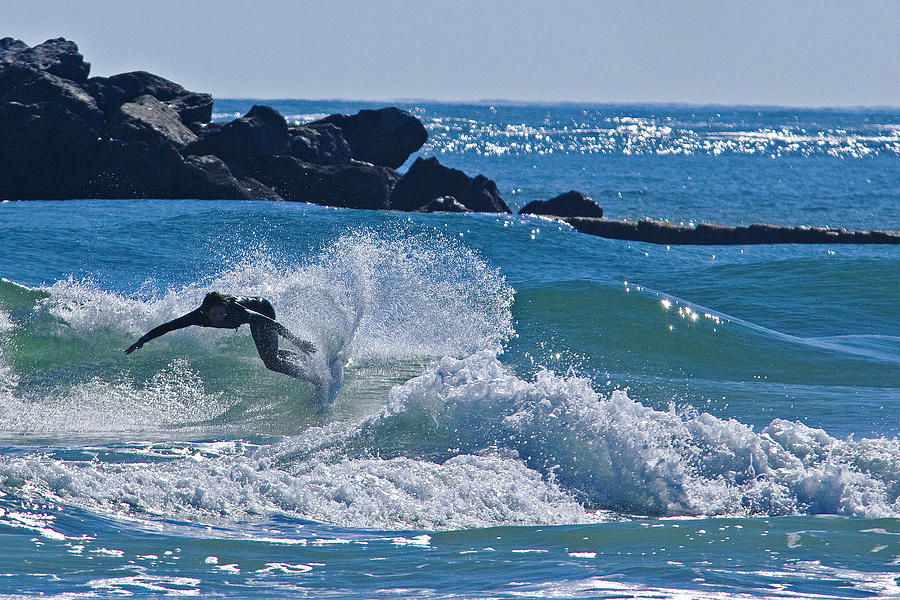 Wrightsville Surfer Photograph by Brian Green
