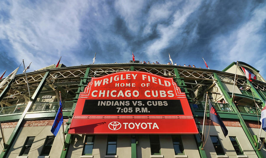 Wrigley Field - Home of the Chicago Cubs # 3  Photograph by Allen Beatty