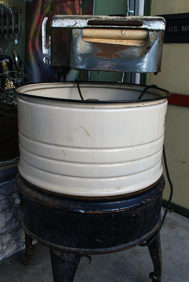Wringer Washing Machine II Photograph by Tikvahs Hope