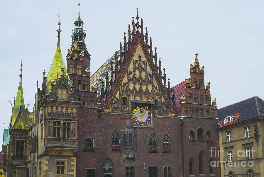 Wroclaw City Hall Photograph by Bob Phillips