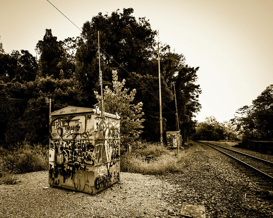 Wrong Side Of The Tracks Photograph By Jared Skarda - Pixels