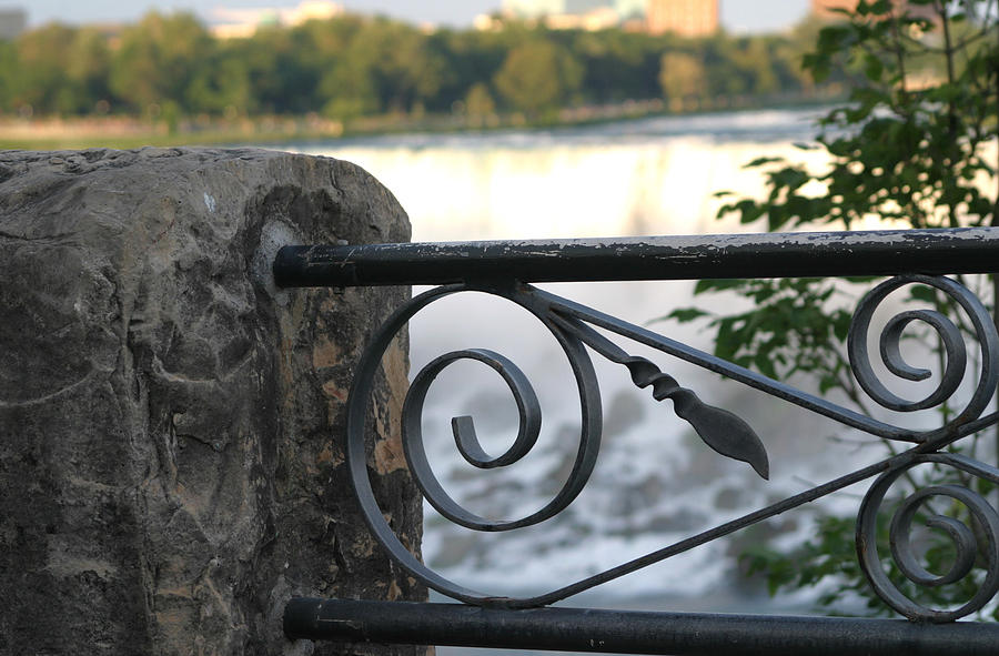 Wrought Iron At Niagara Falls Photograph by Living Color Photography Lorraine Lynch