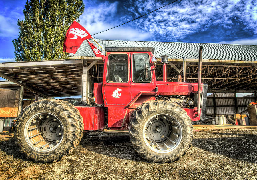 WSU Tractor Photograph by Spencer McDonald