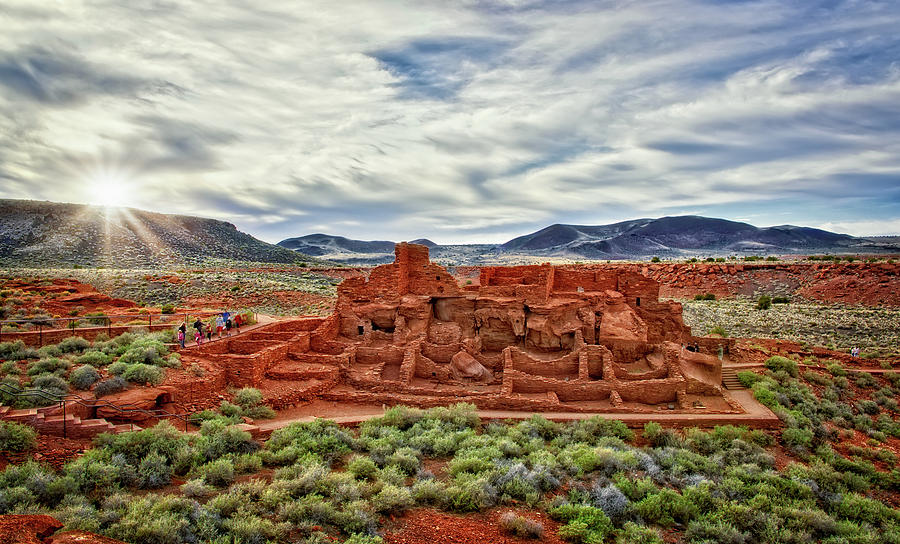 Wupatki Ruins Arizona Photograph by Jennifer Rondinelli Reilly - Fine Art Photography