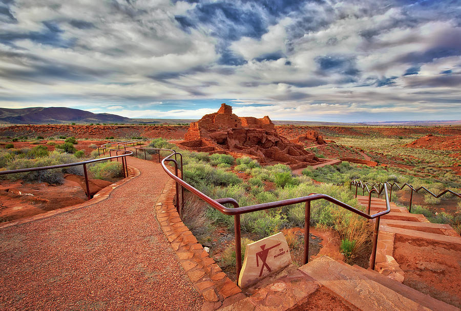 Wupatki Ruins in Arizona  Photograph by Jennifer Rondinelli Reilly - Fine Art Photography
