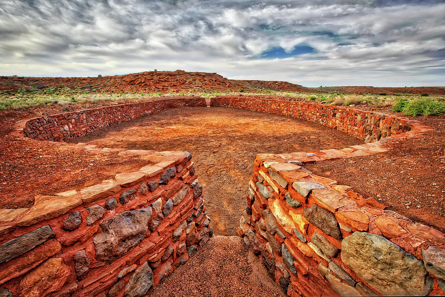 Wupatki Ruins National Monument Arizona 4 Photograph by Jennifer Rondinelli Reilly - Fine Art Photography