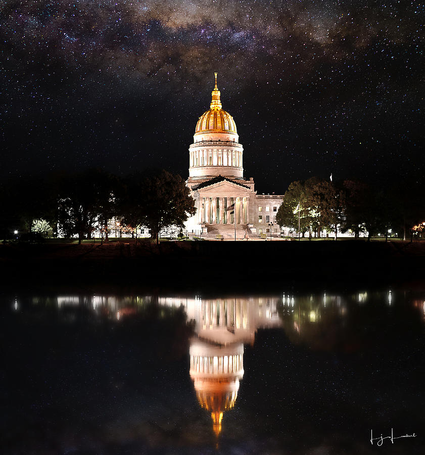 Architecture Photograph -  West Virginia State Capitol by Lisa Lambert-Shank
