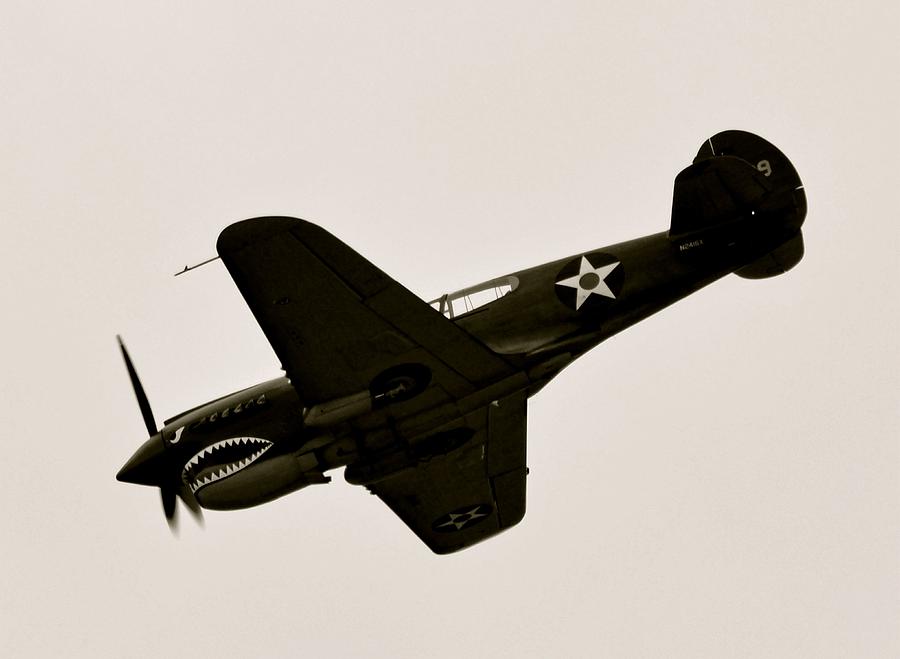 WW II Flying Tiger Airplane  Photograph by Amy McDaniel