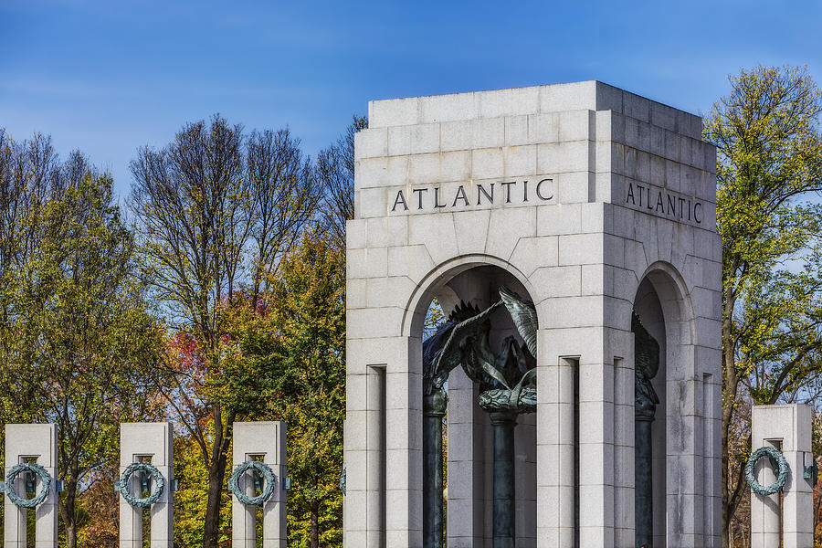 WWII Atlantic Memorial Photograph by Susan Candelario