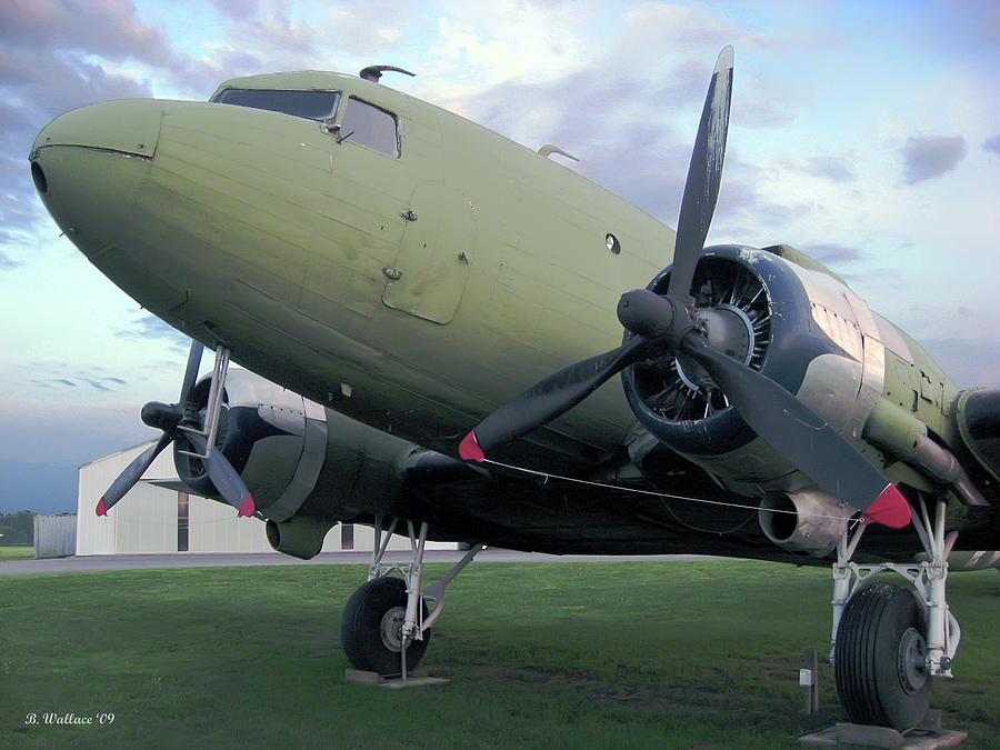 WWII Plane - Front Photograph by Brian Wallace - Fine Art America