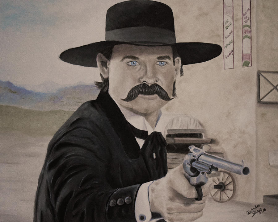 Wyatt Earp Painting - Wyatt Earp 3 by Belinda Nagy