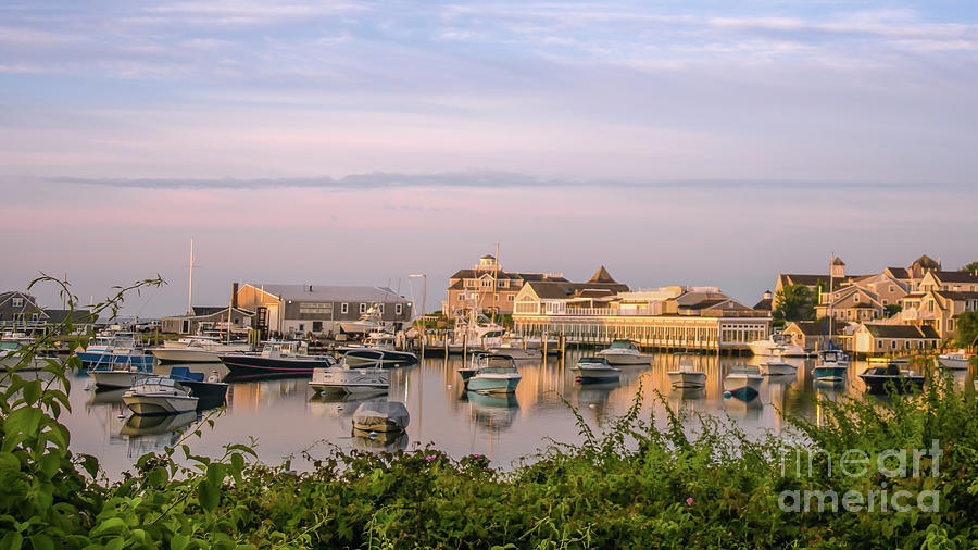 Wychmere Harbor at Sunrise Photograph by Lorraine Cosgrove