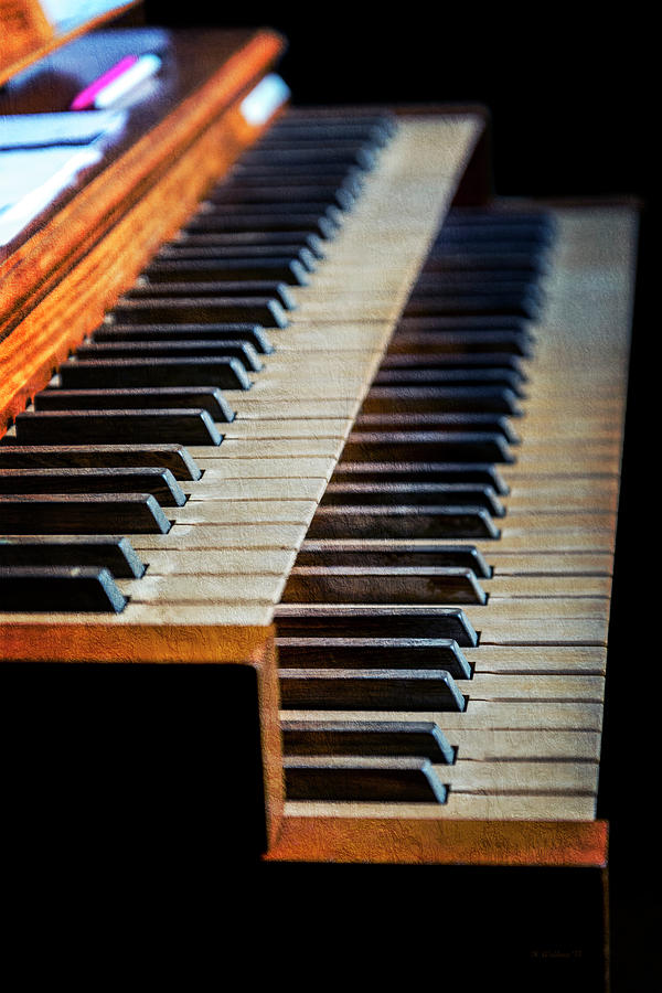 Wye Mills Church Organ Photograph by Brian Wallace