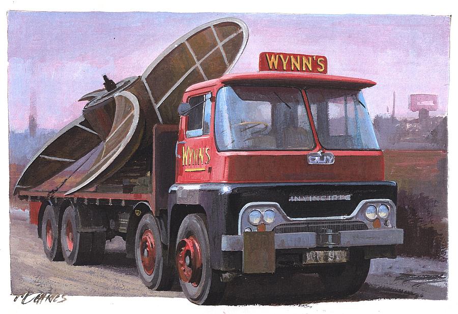 Vintage Painting - Wynns Guy Invincible  by Mike Jeffries